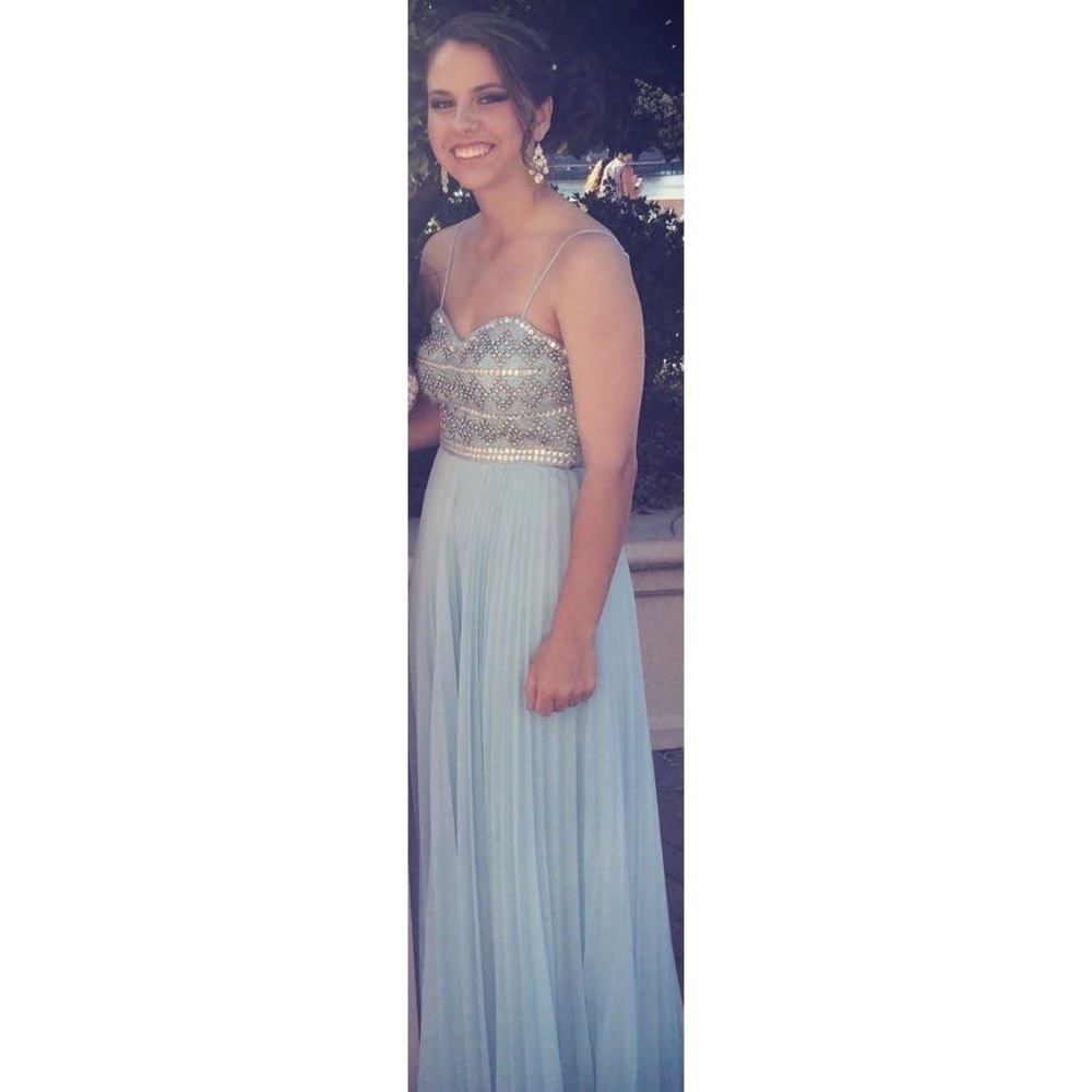 Blue Prom Dress